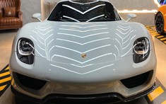 "Nhan sắc" của siêu phẩm Porsche 918 Spyder độc nhất vô nhị tại Việt Nam