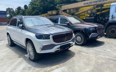 Cặp đôi Mercedes-Maybach GLS 600 cùng cập cảng với 2 phong cách màu đối lập