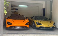 Cặp siêu xe McLaren xuất hiện cùng nhau trong garage ở Đà Nẵng, 1 xe bản mui trần, xe còn lại bản giới hạn