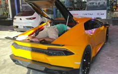 Thợ Việt nằm hẳn lên động cơ của siêu xe Lamborghini Huracan chỉ để "mò" điều bí ẩn này
