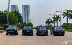 Dàn "khủng long" Mỹ khoảng 40 tỷ đồng "náo loạn" đường phố Hà Nội, 2 chiếc Cadillac Escalade 2021 đáng chú ý