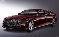 Genesis G90 2022 facelift - Thay đổi ngoại thất và động cơ mới
