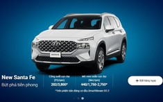 Hyundai nhận cọc Santa Fe 2021 trực tuyến, xu hướng bán xe online bùng nổ