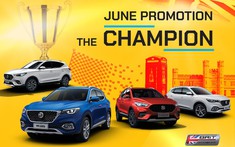 Xe MG bùng nổ khuyến mãi trong tháng 6, tiếp tục hưởng ưu đãi trước bạ