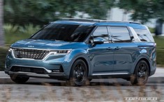 Kia Sedona 2022 trình làng, thêm logo và trang bị mới, giá tăng nhẹ