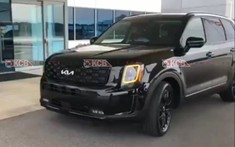 Kia Telluride 2022 rò rỉ "ảnh nóng", có thêm phiên bản Nightfall Edition giống Seltos