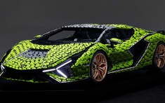 Cần hơn 400.000 mảnh ghép để tạo nên mô hình Lego Lamborghini Sián FKP 37 kích thước 1:1 này