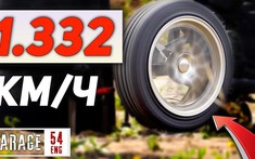 Người Nga thành công quay lốp xe phá vỡ tốc độ âm thanh, đạt hẳn 1.332 km/h