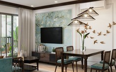 Căn hộ 63m2 nhẹ nhàng tinh tế của cặp vợ chồng trẻ Hà Nội