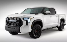 Xe bán tải cỡ lớn Toyota Tundra TRD Pro 2022 "hiện nguyên hình", cạnh tranh Ford F-150 Raptor