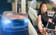 Doanh nhân Nguyễn Phương Hằng lần đầu live stream trên chiếc xe đắt đỏ Rolls-Royce với bộ áo "vạn chị em mê"