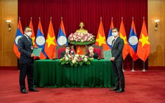 VinFast bắt tay với Phongsubthavy bán xe tại Lào - Bàn đạp để xe Việt chinh phục Đông Nam Á