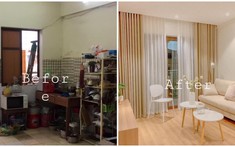 Vợ chồng trẻ mạnh tay chi 350 triệu "lột xác" chung cư cũ theo phong cách Hàn Quốc