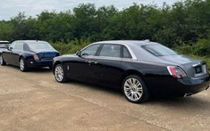 Lộ ảnh Rolls-Royce Ghost 2021 đầu tiên về nước đọ dáng cùng Rolls-Royce Phantom VIII tại 1 địa điểm quen thuộc