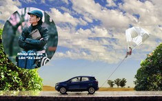 Nhiếp ảnh gia Lân "Xe Lăn" và bộ ảnh chụp chiếc Ford Ecosport tí hon cực thú vị