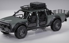 Lại thêm một mẫu bán tải chạy điện mới đến từ Mỹ mang tên Alpha SuperWolf