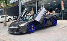 McLaren 650S Spider với bộ áo "giả carbon" của đại gia Campuchia gây thú vị giới mê xe
