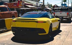 Siêu xe Aston Martin DBS Superleggera khiến đại gia Việt ngày đêm mong nhớ đã có xe lăn bánh tại Campuchia