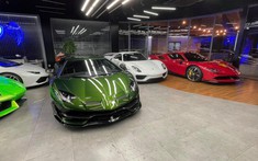 Lamborghini Aventador SVJ mới về Việt Nam xuất hiện trong garage có nhiều siêu phẩm "xuất chúng"