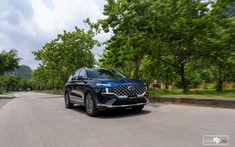 Đánh giá xe Hyundai Santa Fe 2.2 Dầu cao cấp 2021: Chút nữa là "PHÊ"