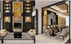 Choáng ngợp căn biệt thự phong cách Luxury Indochine