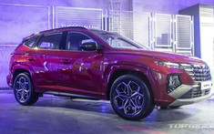 Chiêm ngưỡng hình ảnh "bằng xương, bằng thịt" của Hyundai Tucson N Line 2021 mới bán ra thị trường