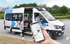 Hyundai vén màn RoboShuttle - Một chiếc xe van tự lái thông minh cho dịch vụ đi xe chung
