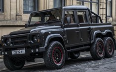 Kahn Flying Huntsman 6x6 - Chiếc Land Rover Defender 6 bánh tối thượng, giá bán gần 16 tỷ đồng