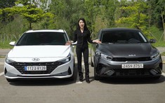 Người đầu tiên "bóc tem" cùng lúc Kia Cerato 2022 và Hyundai Elantra 2022, so găng mọi góc cạnh
