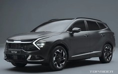 Vén màn Kia Sportage Hybrid 2022 - SUV cỡ C tiêu thụ 5,9 lít xăng/100 km