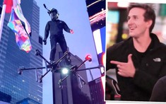 YouTuber trẻ tuổi gây náo loạn New York bằng chiếc "ván bay" tự chế tạo