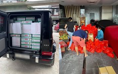 Thêm nhà hảo tâm dùng Mercedes-AMG G63 để vận chuyển lương thực cho người gặp khó khăn vì Covid-19