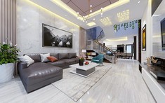 Nhà phố 5 tầng kết hợp kinh doanh đảm bảo tính riêng tư cho không gian ở