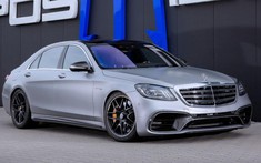 Mercedes-AMG S63 biến hóa "tên lửa mạnh 927 mã lực" nhờ gói độ của Posaidon