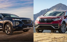 So sánh Hyundai Santafe và Honda CR-V - 2 đối thủ “sừng sỏ” của phân khúc xe 7 chỗ