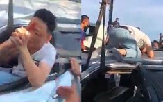 Video: Được cứu khỏi chiếc Toyota Fortuner bẹp dúm sau tai nạn tại Hưng Yên, tài xế chắp tay, quỳ gối cảm ơn