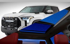 Toyota Tundra 2022 lộ diện cửa sổ trời siêu rộng, thách thức lớn với Ford F-150