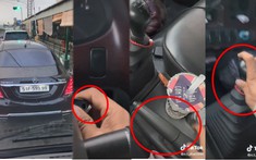Video: Tài xế xe tải nhanh trí tắt máy, kéo thắng tay và về số N khi phía trước là xe siêu sang đắt tiền
