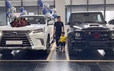 Video: Sở hữu Mercedes-Benz G-Class độ Brabus chưa đã, người yêu xe Cao Bằng tậu Lexus LX570