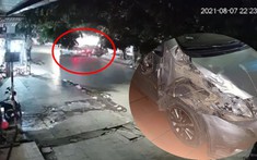 Video quay khoảnh khắc lái xe Toyota Vios tông thẳng vào đuôi xe bán tải Mazda BT-50 rồi bỏ chạy ở Thái Nguyên