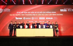 Phát Đạt - Danh Khôi ký kết hợp tác đầu tư và phát triển dự án Trung tâm thương mại & Căn hộ cao cấp tại Bình Dương