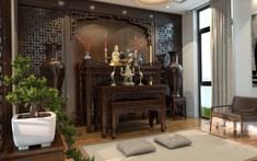 5 sai lầm khi chọn nơi đặt bàn thờ tại nhà ống, biệt thự