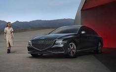 Genesis G80 Sport 2022 - xe sang Hàn Quốc đối đầu BMW 5-Series và Mercedes E-Class