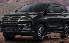 Toyota Fortuner GR Sport lần đầu tiên ra mắt tại Đông Nam Á với giá 867 triệu đồng