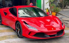 Lột áo xanh neon cá tính, siêu xe Ferrari F8 Tributo thứ 3 về nước để lại chi tiết tạo điểm nhấn ở ngoại hình