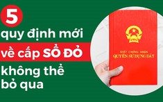 5 quy định mới về cấp sổ đỏ, nhà đầu tư bất động sản không thể bỏ qua
