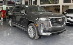 "Khủng long" Cadillac Escalade 2021 bản máy dầu tiếp tục về nước tìm khách, giá từ 9,5 tỷ đồng