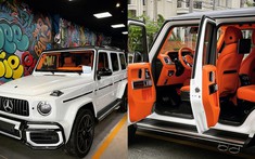 Mercedes-AMG G63 với phong cách nội thất Hermes xuất hiện tại Việt Nam
