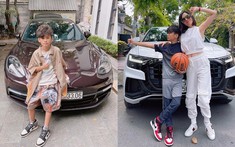 Cuộc sống sang chảnh "rich kid" của con trai Lệ Quyên và chồng cũ Đức Huy, liên tục chụp ảnh cùng xe sang