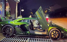 Cận cảnh Lamborghini Aventador SVJ mới về nước với bộ áo Verde Ermes cá tính